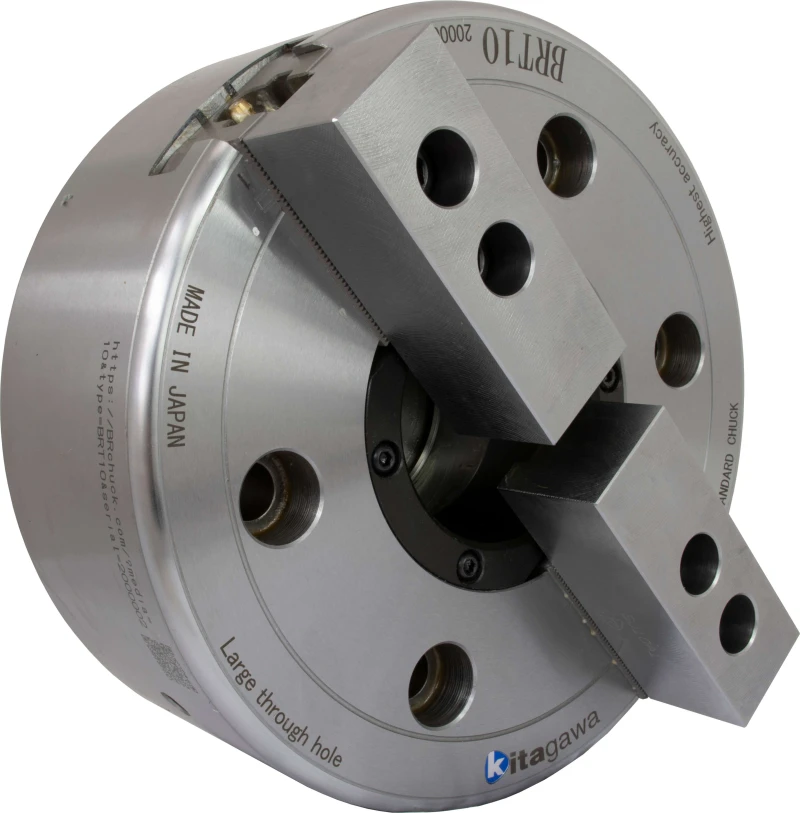Большой высокоточный патрон со сквозным отверстием Kitagawa BRT10